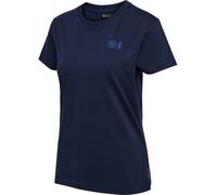 HUMMEL hmlCOURT COTTON T-SHIRT S/S WOMAN marine L