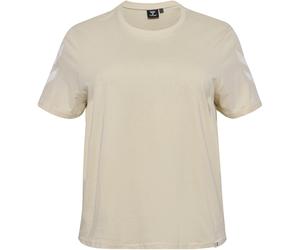 hummel hmlEGACY CHEVRON Plussize T-Shirt Damen 1116 - pumice stone XXL