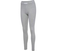 HUMMEL hmlELEMENTAL COTTON HW TIGHTS grey melange 2XL