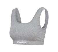 hummel Hmlelemental Cotton Sports Top Damen - grey melange - XL
