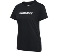 hummel Hmlelemental Logo Cotton Tee Damen - black - S