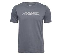 hummel Hmlelemental Logo Cotton Tee Shirt grau 2XL