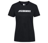 hummel Hmlelemental Logo Cotton Tee Damen - black - XS