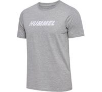 hummel Hmlelemental Logo Cotton Tee Shirt grau M
