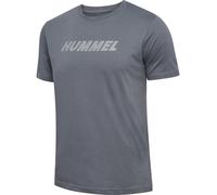 HUMMEL hmlELEMENTAL LOGO COTTON TEE quiet shade 2XL