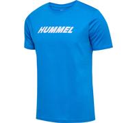 hummel hmlELEMENTAL Logo Baumwoll T-Shirt 7335 - indigo bunting M