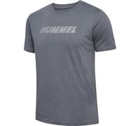 hummel Hmlelemental Logo Cotton Tee Shirt grau S