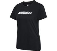 Hummel T-Shirt hmlELEMENTAL Logo Baumwolle Damen Schwarz L