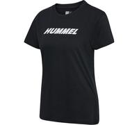 Hummel T-Shirt hmlELEMENTAL Logo Baumwolle Damen Schwarz M