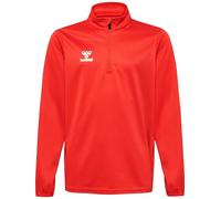 hummel Essential 1/2-Zip Sweatshirt Kinder 3062 - true red 140