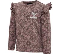 Langarmshirt für Babys Hummel Fia Lila 2/4 Monate