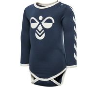 hummel hmlFLIPPER langarm Baby-Body blue nights 68