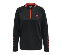 hummel hmlGG12 Halfzip Sweatshirt Damen schwarzrot, XL Damen