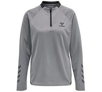 hummel hmlGG12 Halfzip Sweatshirt Damen grau, XL Damen