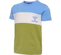 hummel hmlGLAD BLOCK Baby-T-Shirt 7118 - silver lake blue 104