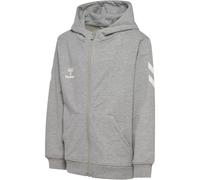 hummel hmlGO 2.0 Chevron Zip Hoodie Kinder 2006 - grey melange 128
