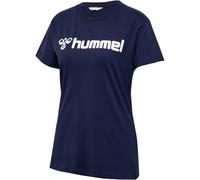 hummel GO 2.0 Logo T-Shirt Damen blau, XL Damen
