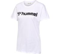 Hummel T-Shirt Damen HmlGO 2.0 Logo – Kurzarm – Weiß – Größe S
