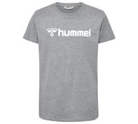 hummel Hmlgo 2.0 Logo T-Shirt S/S Kinder - grey melange - 128