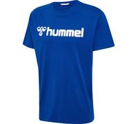 Hummel Herren-T-Shirt hmlGO 2.0 Logo S/S Cotton Blau 3XL