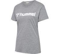 Hummel T-Shirt HmlGO 2.0 Logo S/S Damen Grau Melange Größe S