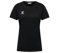 hummel Sport/Freizeit-Shirt hmlGO 2.0 (Bio-Baumwolle, klassisch Design) Kurzarm schwarz Damen, Größe M