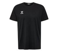 hummel GO 2.0 Cotton T-Shirt Herren, 100% Bio-Baumwolle Qualität, Bequeme Passform, Stretch-Jersey Stoff, Rundhalsausschnitt, Gym Sports & Freizeitbekleidung (1er Pack)