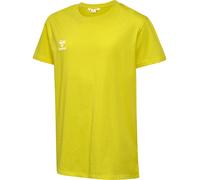 Hummel Kinder T-Shirt hmlGO 2.0 Kurzarm Baumwolle Blazing Yellow Größe 152