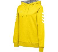 Hummel HmlGO Cotton Hoodie Woman, Sports Yellow, XS