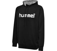 Hummel Herren Kapuzenpullover Hmlgo Cotton Logo Hoodie – Baumwolle – Schwarz S