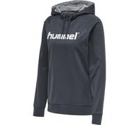 hummel GO Baumwoll Logo Hoodie Damen india ink S