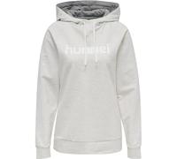 Hummel HmlGO Cotton Logo Hoodie Woman, EGRET Melange, XS