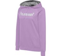 HUMMEL hmlGO COTTON LOGO HOODIE WOMAN - ORCHID - XS