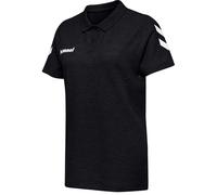 hummel GO Baumwoll Poloshirt Damen black L