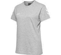 Hummel Go Cotton T-Shirt Woman SS Grey Melange S
