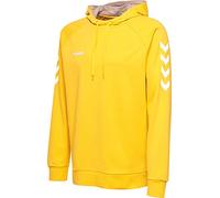 hummel, hmlGO Kids Cotton Hoodie, Sports Yellow, 164