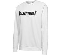 hummel Hmlgo Kids Cotton Logo Sweatshirt Sweatshirt weiss 128