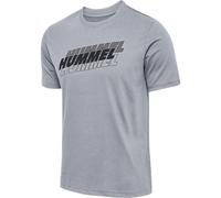 hummel Hmlgraphic Triple Logo Cotton Tee Shirt grau S