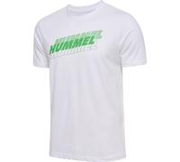 hummel Hmlgraphic Triple Logo Cotton Tee Shirt weiss XL
