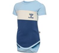 hummel hmlHAPPY BLOCK kurzarm Baby-Body 8293 - cerulean 62