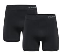 HUMMEL hmlJACK SEAMLESS BOXERS 2-PACK black/black L