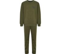 HUMMEL hmlJR BASE SWEAT SET winter moss 140