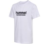 Hummel Kinder T-Shirt hmlJR Base Kurzarm 100% Baumwolle Weiß Größe 134/140