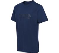 hummel hmlJR Base T-Shirt Kinder 7459 - dress blues 146/152