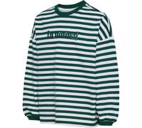 hummel hmlJR Geggo Stripe Sweatshirt Kinder 6447 - forest biome 146/152