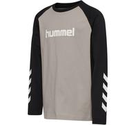 hummel hmlJR Logo Langarmshirt Kinder 1284 - rock ridge 104