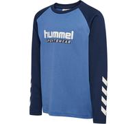 HUMMEL hmlJR LOGO T-SHIRT L/S dutch blue 46-52
