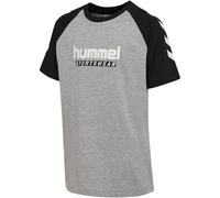 hummel hmlJR Logo T-Shirt Kinder 2006 - grey melange 104