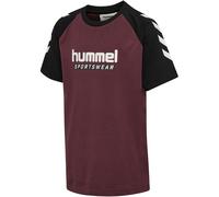 hummel hmlJR Logo T-Shirt Kinder 3016 - vineyard wine 146/152
