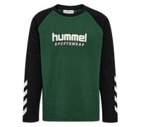 HUMMEL hmlJR LOGO T-SHIRT L/S dark green 46-52